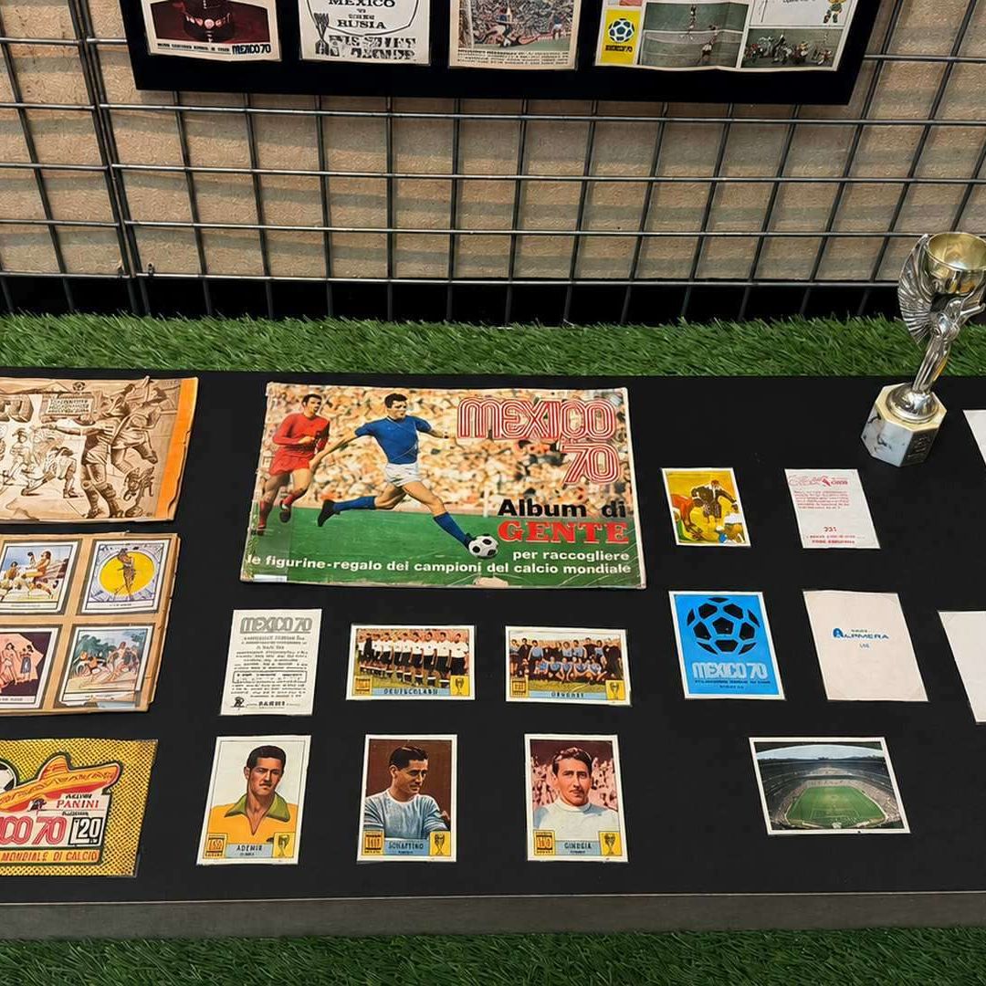 Memorabilia y pasión por el fútbol en una muestra gratuita